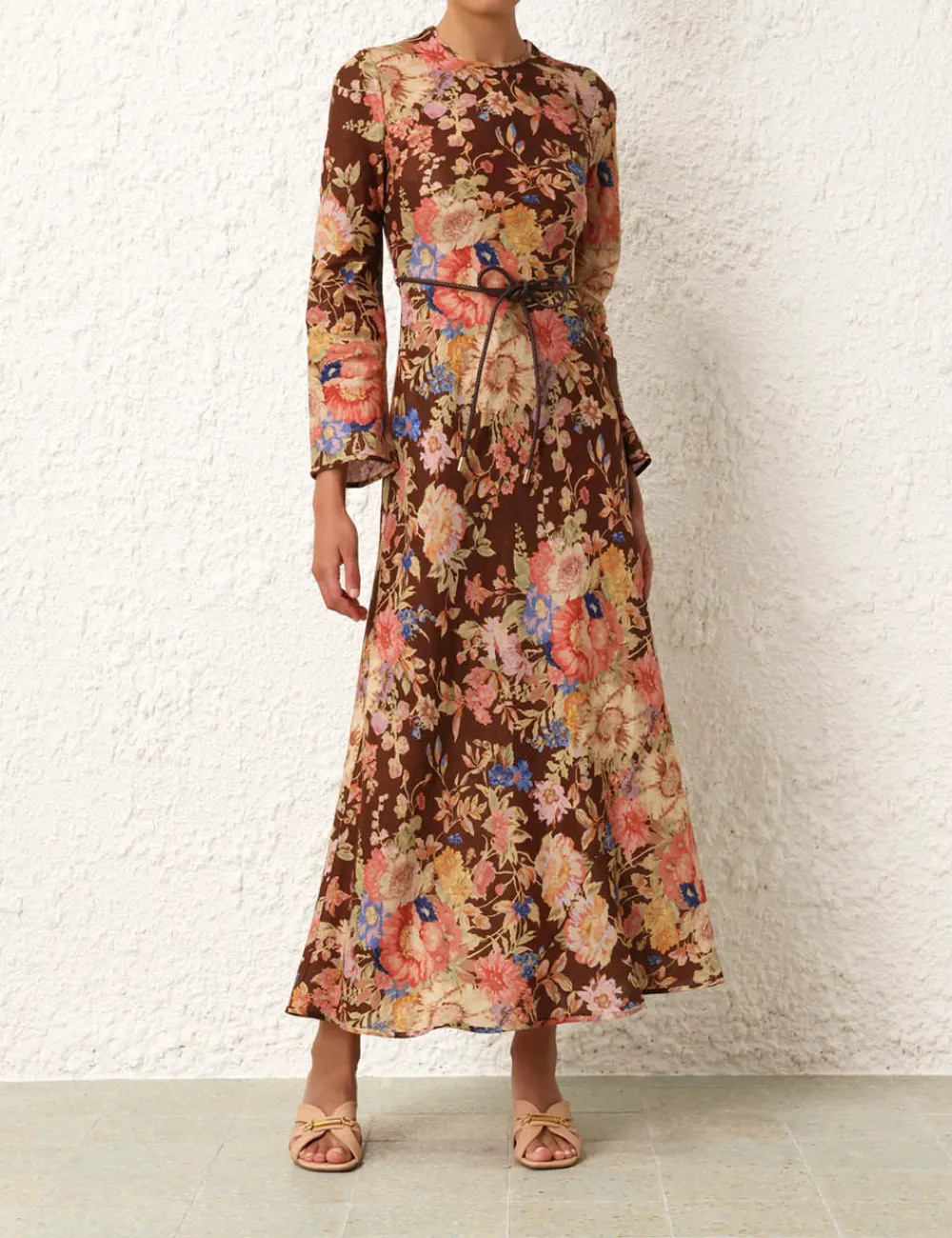 ZIMMERMANN August Bias Long Dress-Women Clothing
