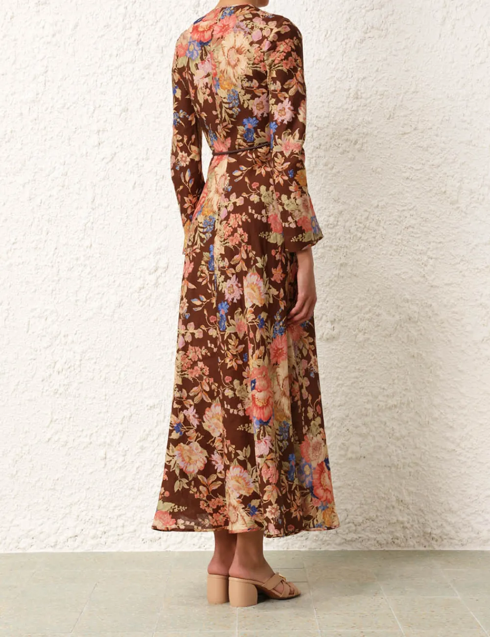 ZIMMERMANN August Bias Long Dress-Women Clothing