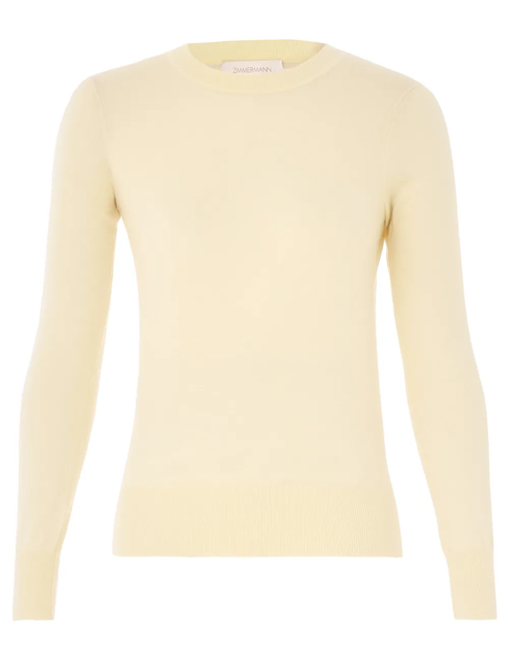 ZIMMERMANN Classic Crew Neck Sweater-Women Clothing