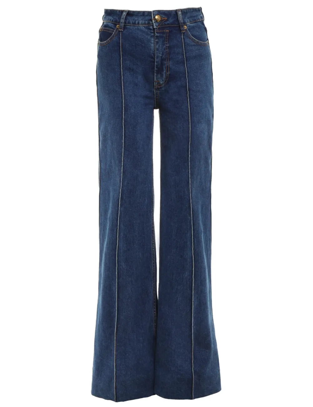 ZIMMERMANN Luminosity Wide Leg Jean-Women Shorts & Pants