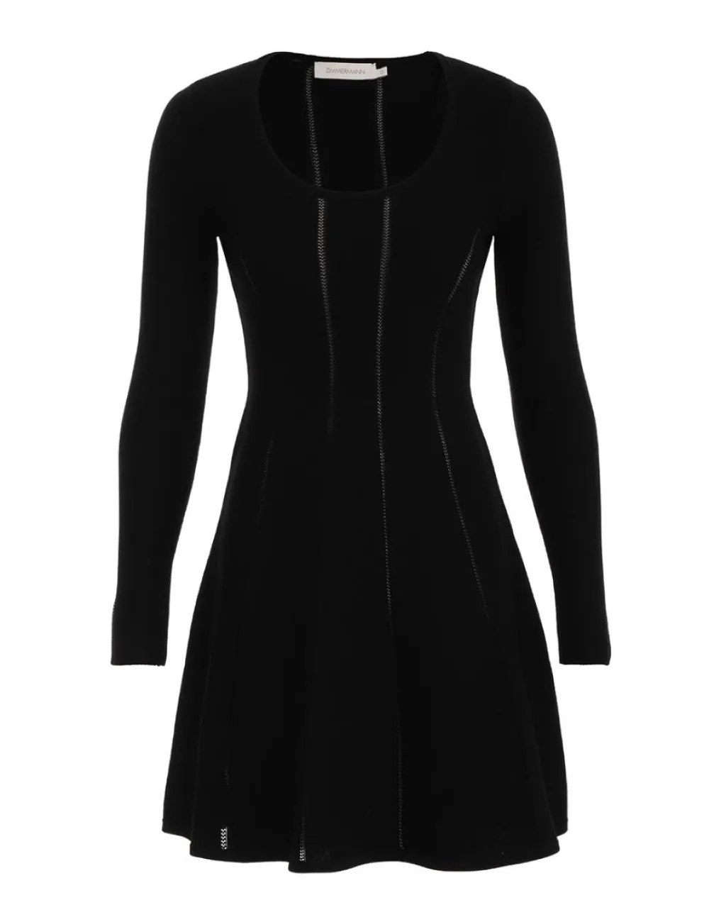 ZIMMERMANN Luminosity Knit Panelled Mini-Women Luminosity