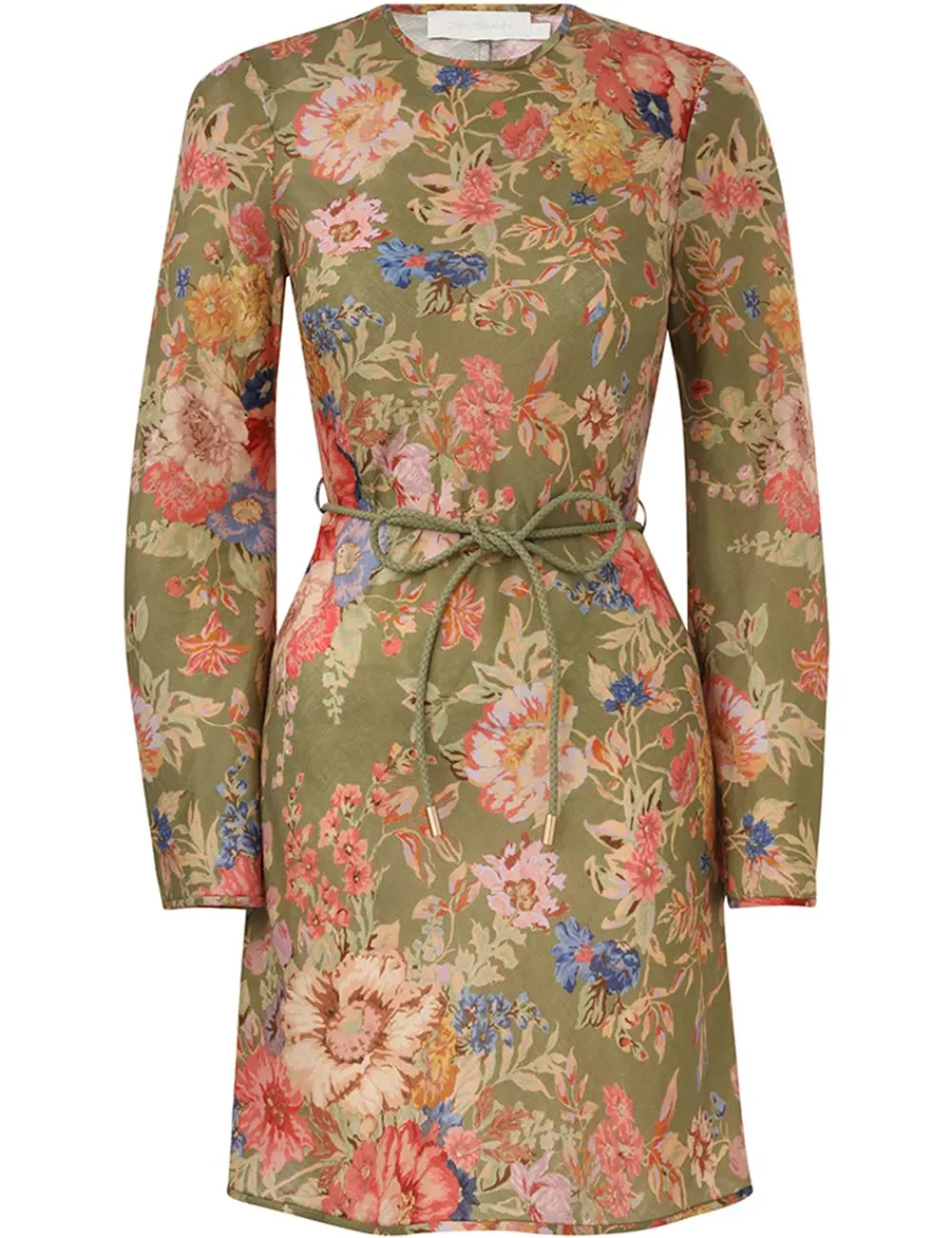 ZIMMERMANN August Bias Mini Dress-Women Dresses & Coverups