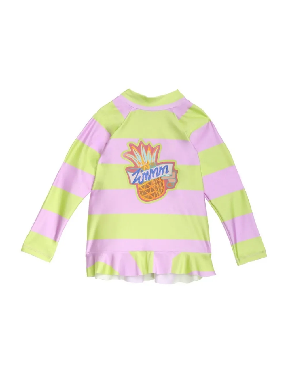 ZIMMERMANN Raie Pineapple Frill Rashie-Women Swimwear