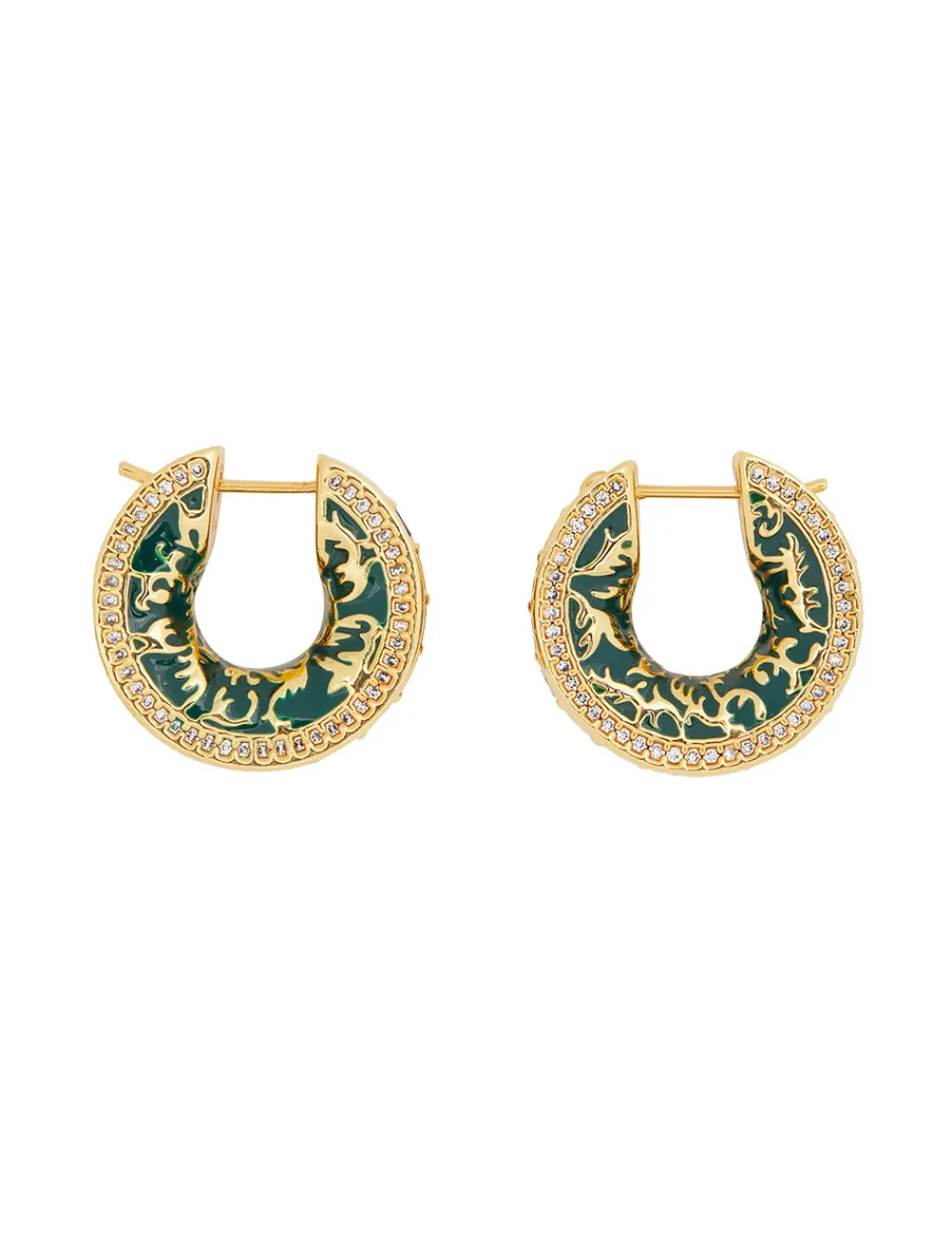 ZIMMERMANN Zimmemorabilia Stone Hoops-Women Jewellery