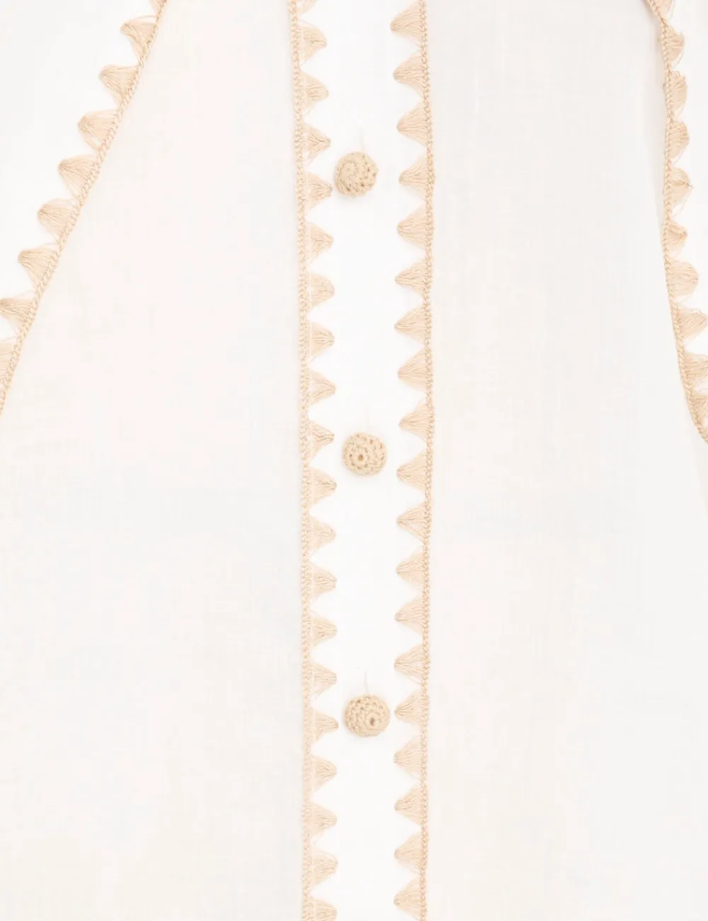 ZIMMERMANN Devi Tie Neck Blouse-Women Tops