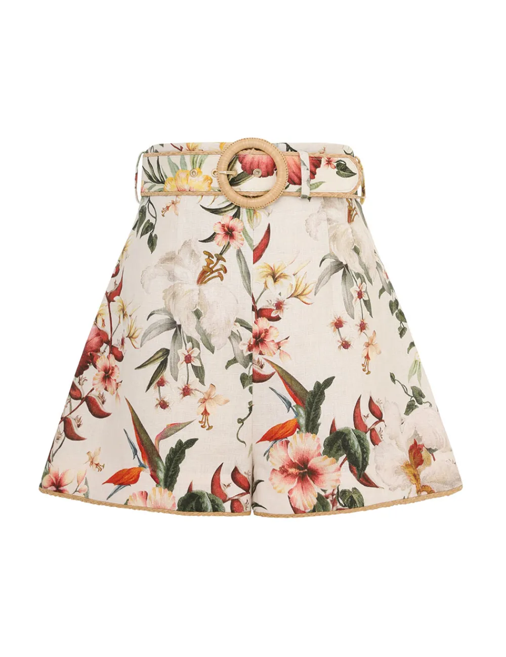 ZIMMERMANN Lexi Fitted Short-Women Shorts & Pants
