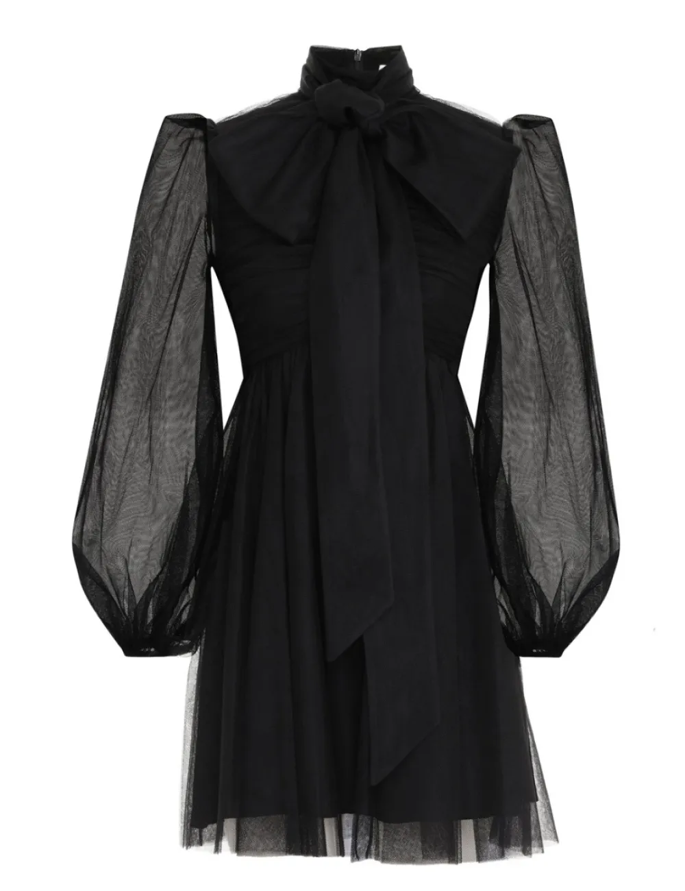 ZIMMERMANN Tulle Mini Dress-Women Dresses