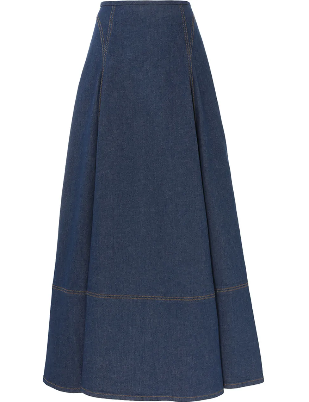 ZIMMERMANN Matchmaker Denim Flare Skirt-Women Denim