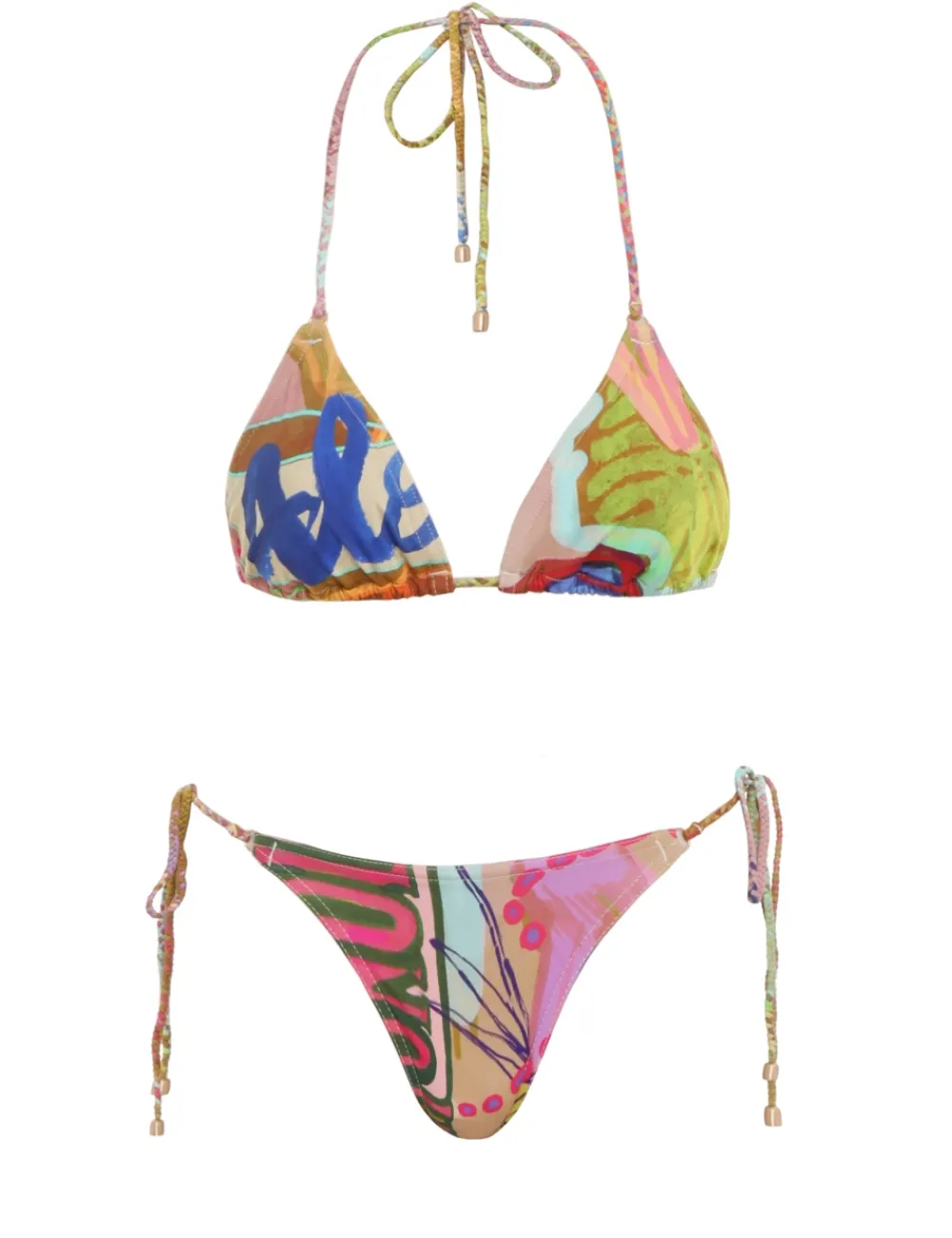 ZIMMERMANN Hawaii Tri Bikini-Women Bikinis