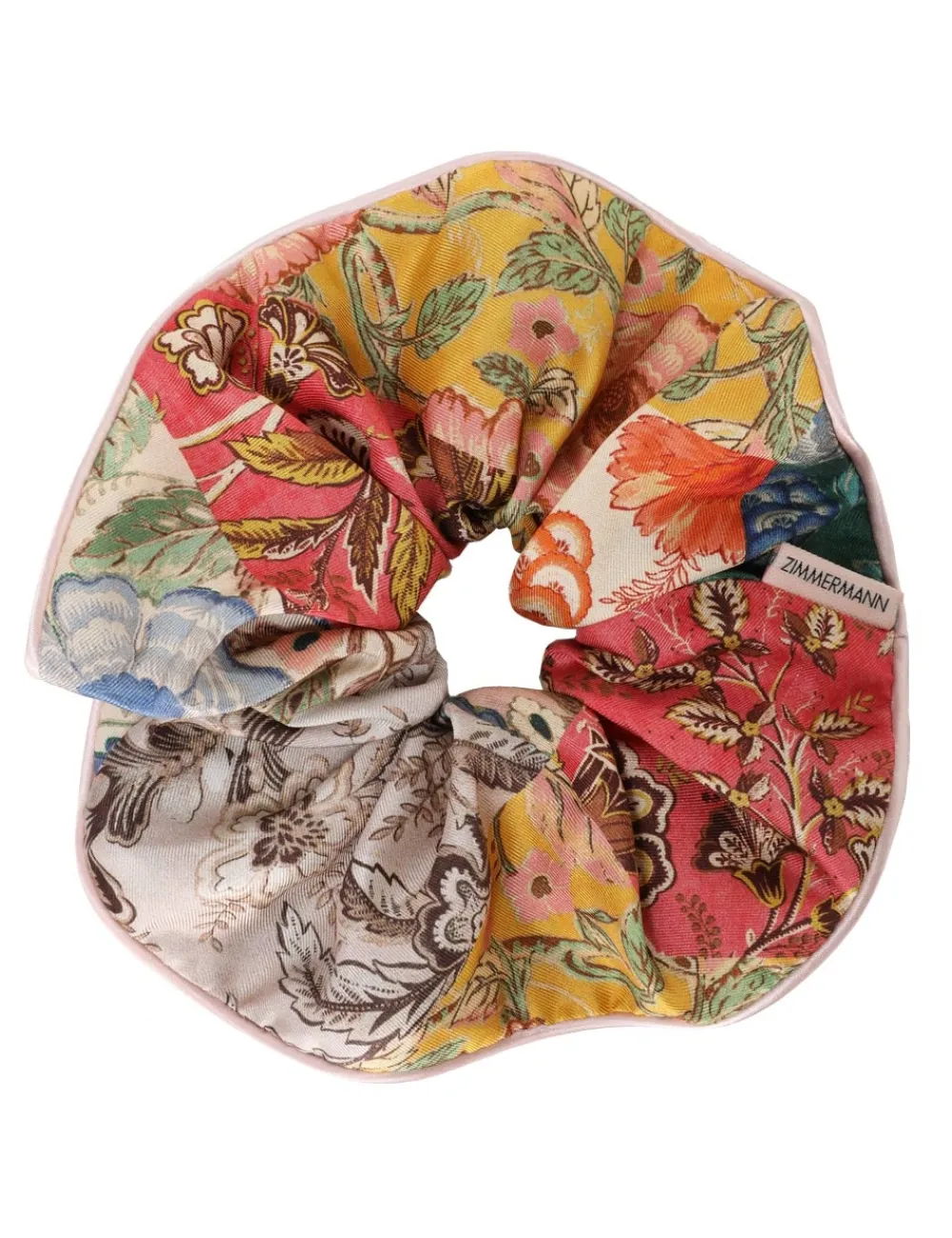 ZIMMERMANN Double Faced Silk Scrunchie-Women Hair Accessories