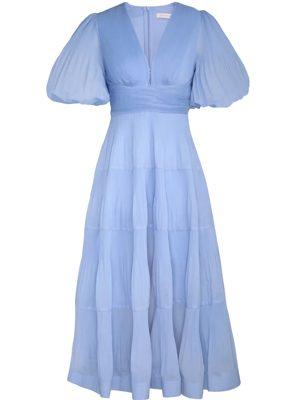 ZIMMERMANN Pleated Midi Dress-Women Dresses