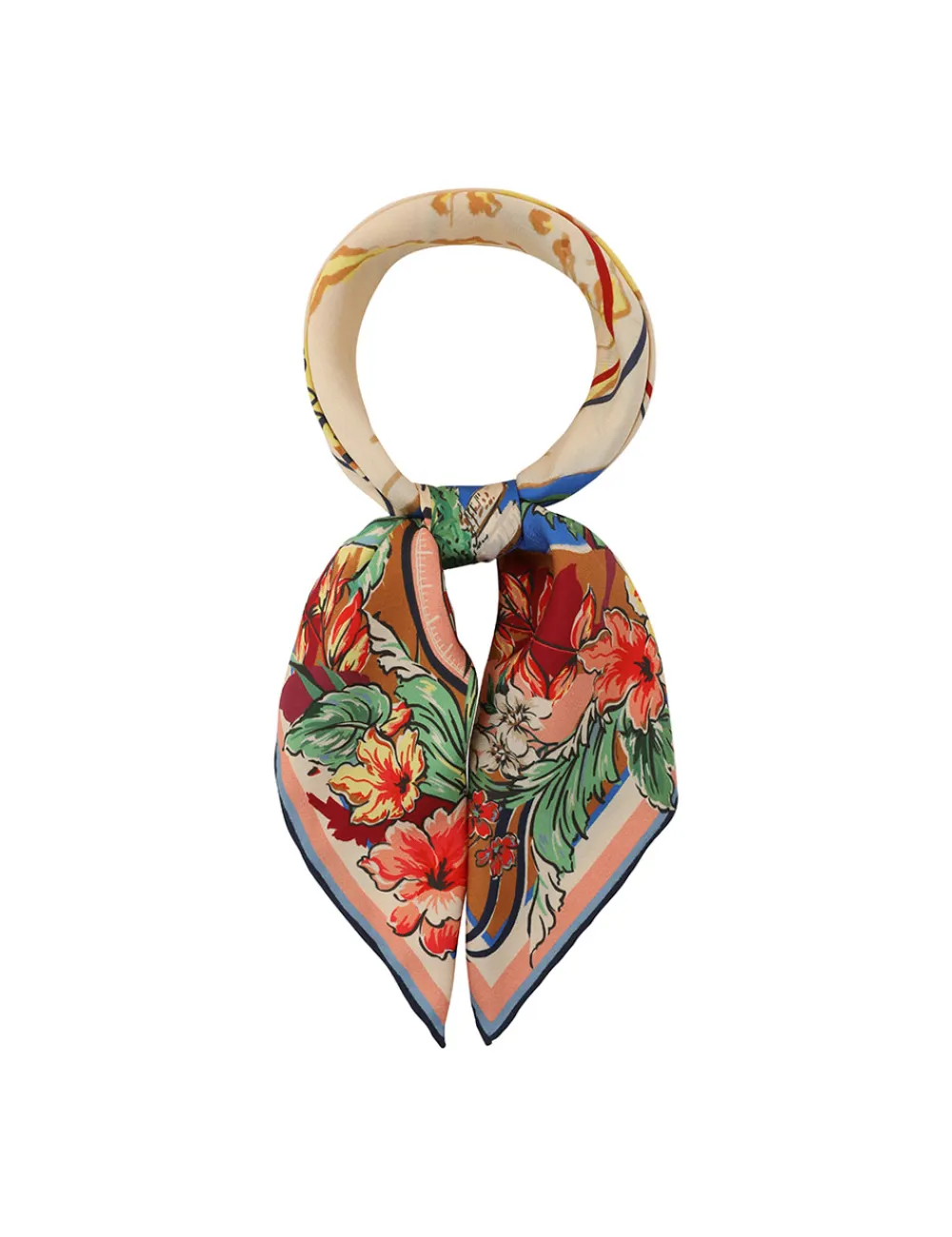 ZIMMERMANN Printed Silk Square 70-Women Scarves