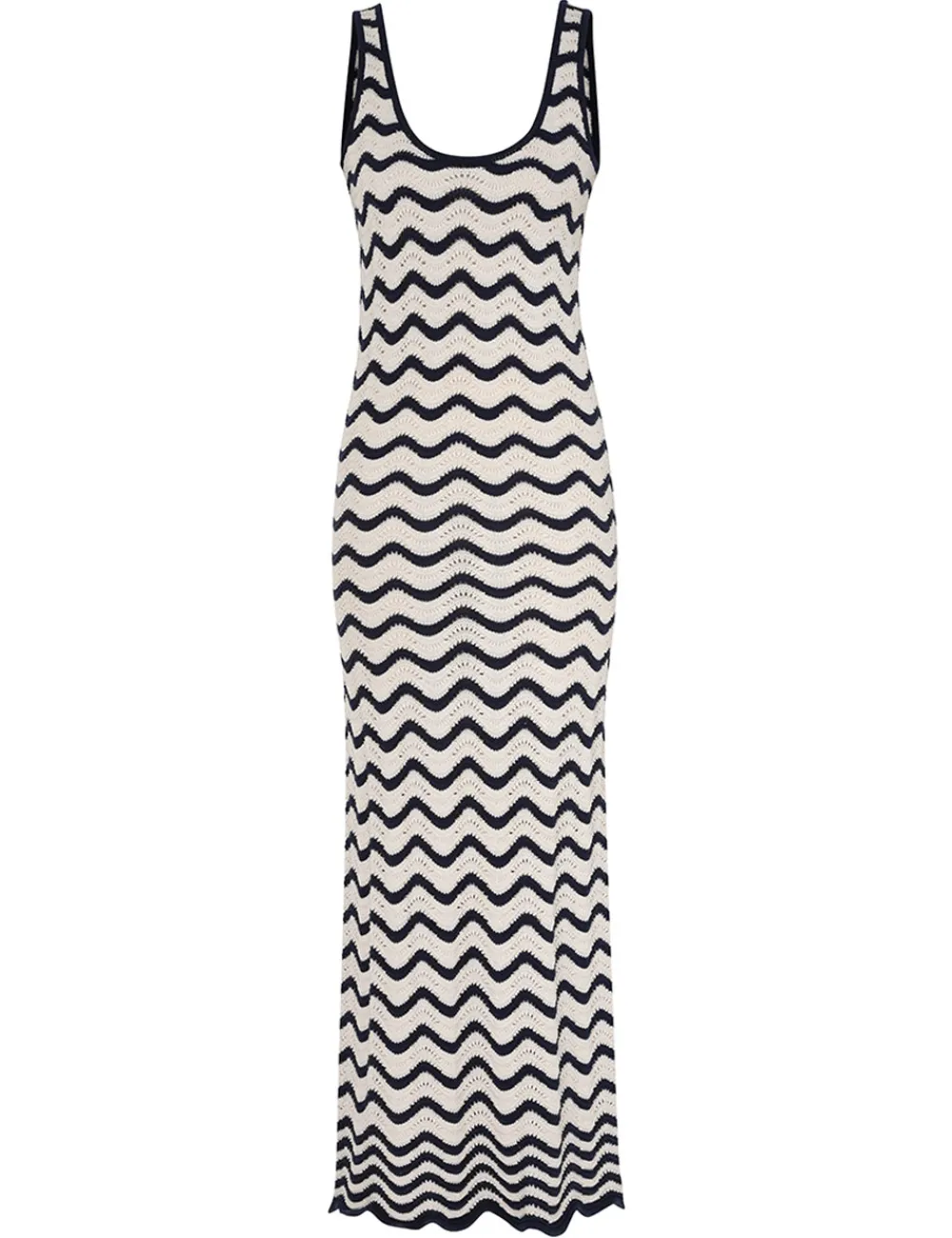 ZIMMERMANN Junie Textured Knit Tank Dress-Women Knitwear