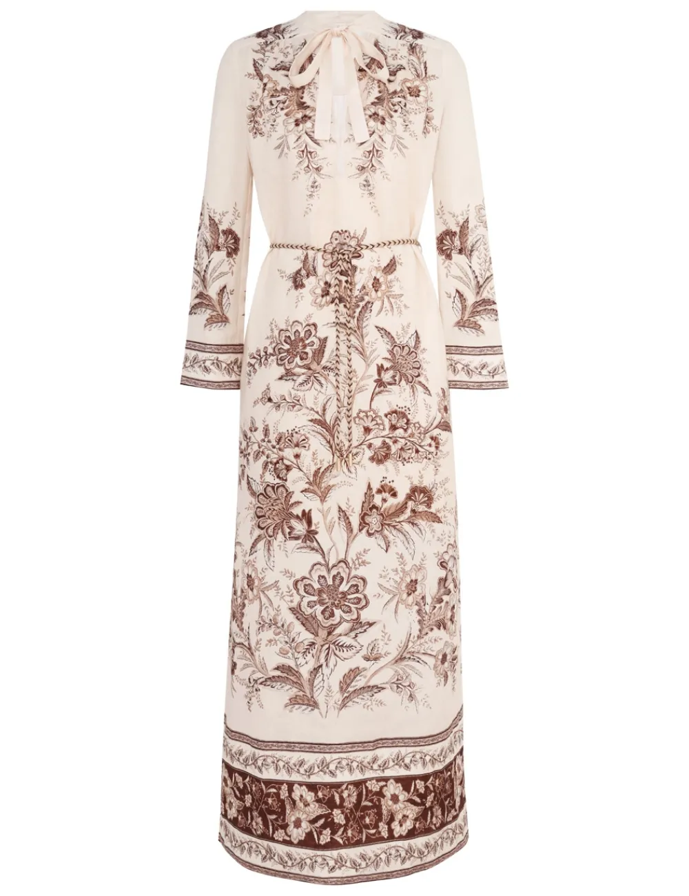 ZIMMERMANN Junie Long Sleeve Maxi Dress-Women Dresses & Coverups