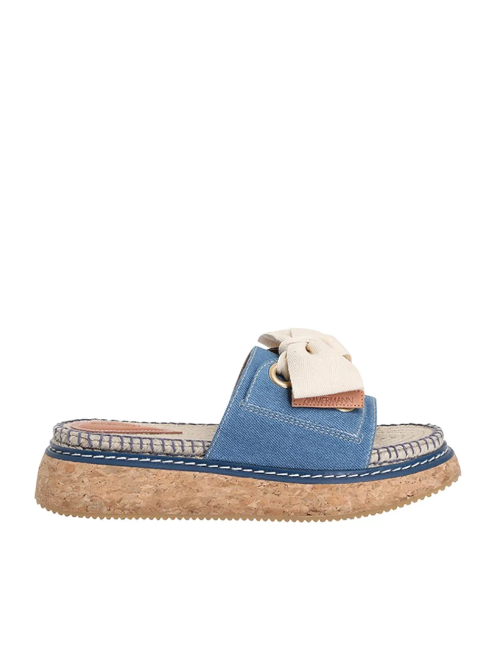 ZIMMERMANN Bow Flatform Espadrille-Women Sandals