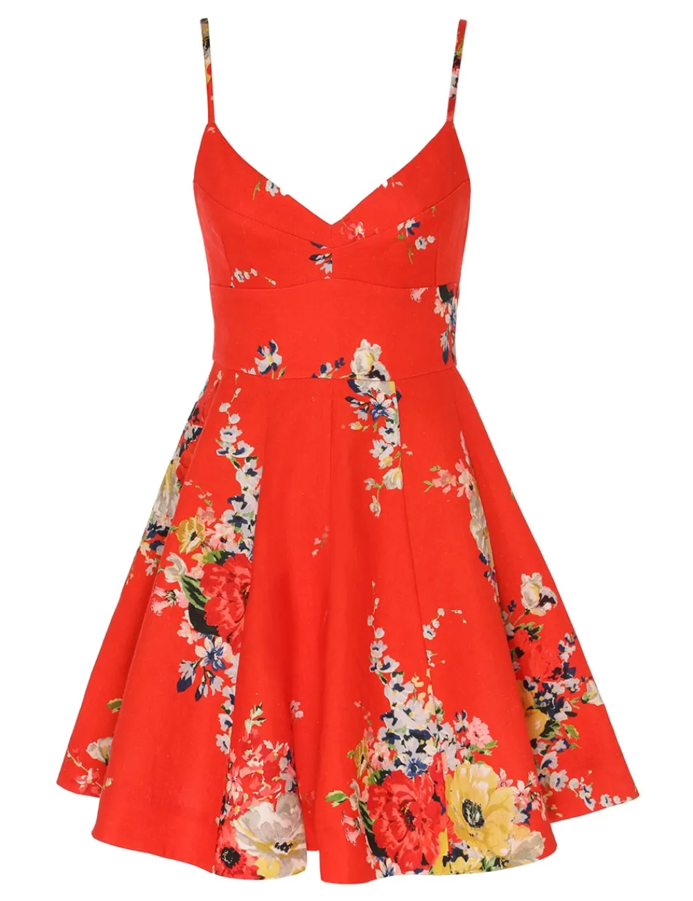 ZIMMERMANN Alight Flare Mini Dress-Women Clothing