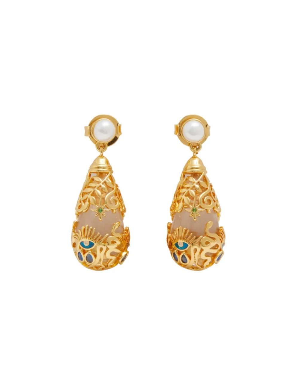 ZIMMERMANN Crystal Tarot Drop Earrings-Women Jewellery