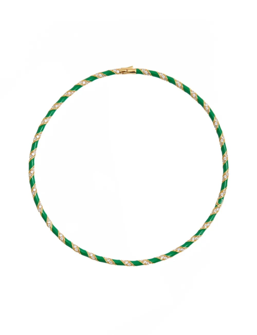 ZIMMERMANN Candy Stripe Pave Choker-Women Accessories