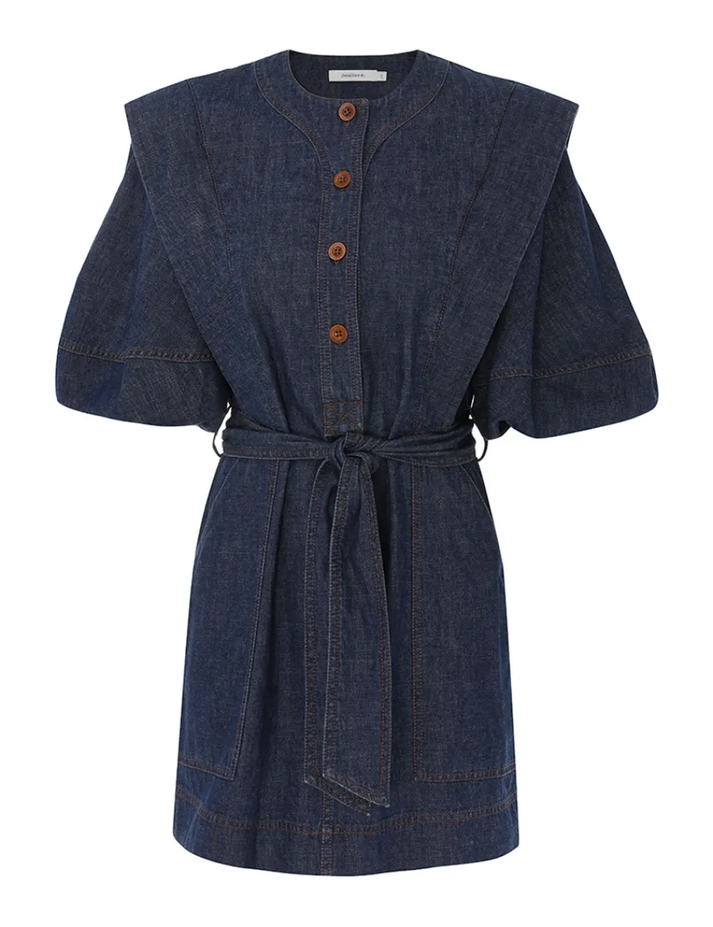 ZIMMERMANN Alight Denim Dress-Women Denim