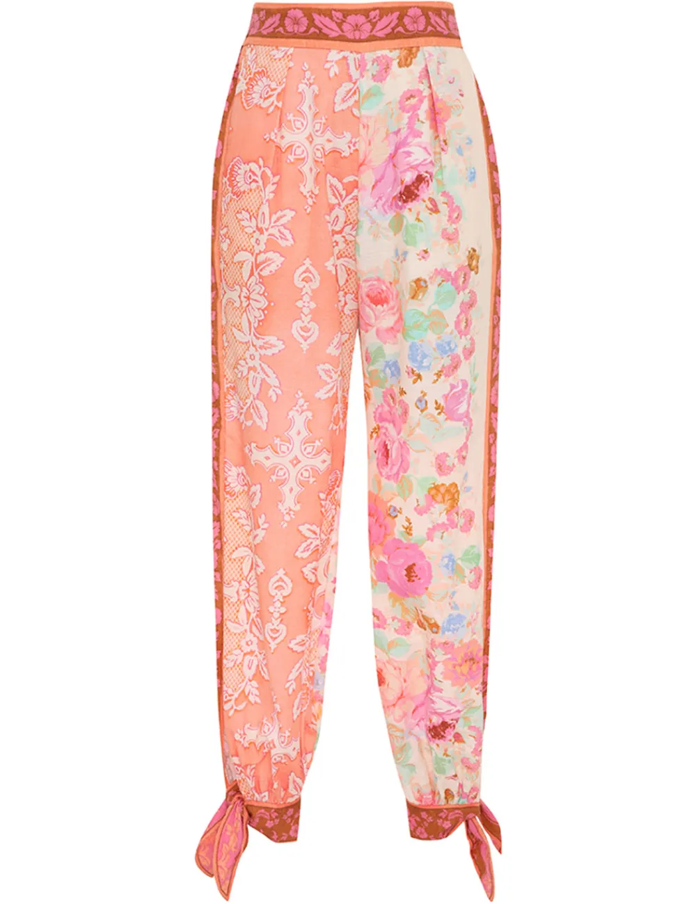 ZIMMERMANN Raie Tied Track Pant-Women Clothing