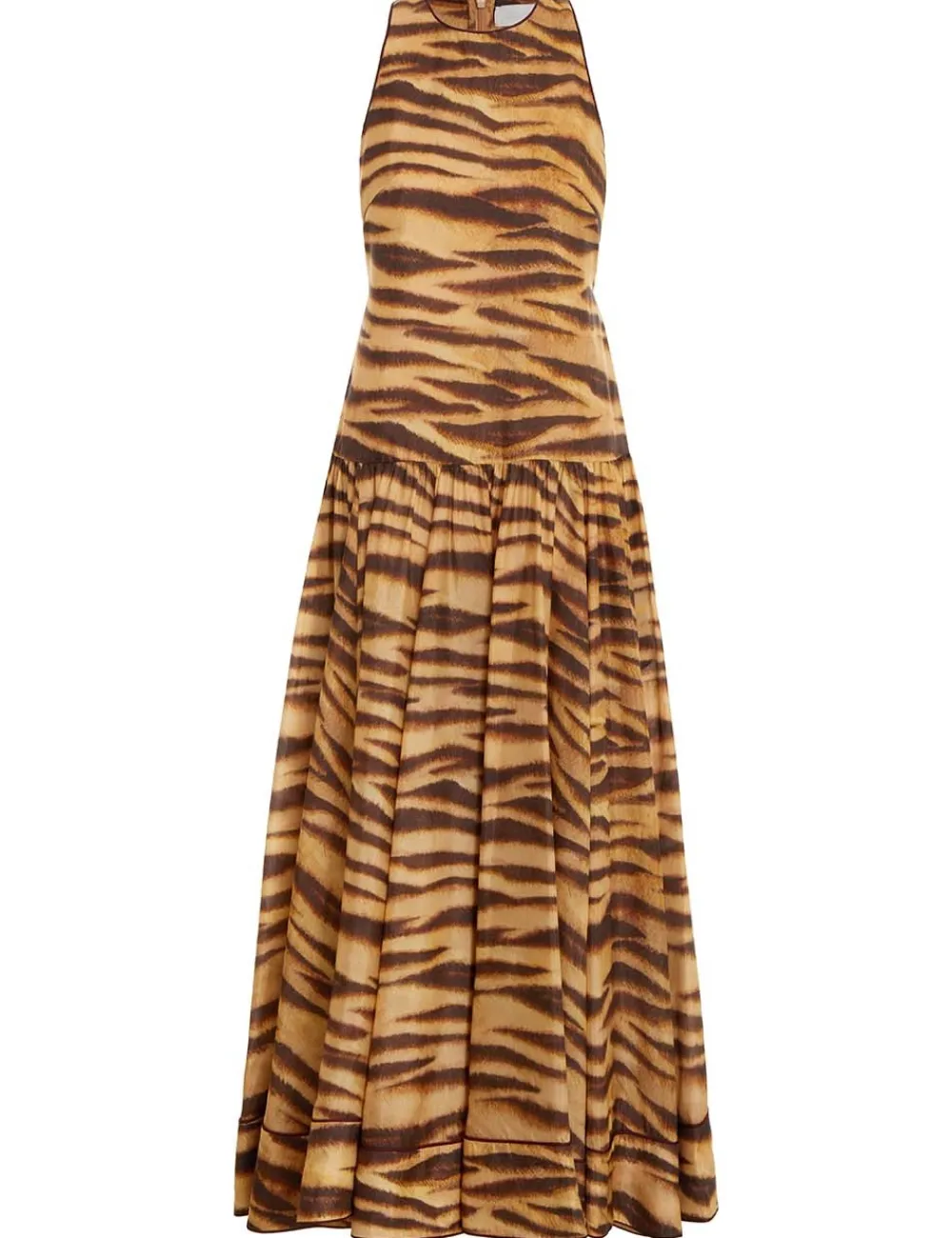 ZIMMERMANN Ginger Drop Waist Midi Dress-Women Dresses & Coverups