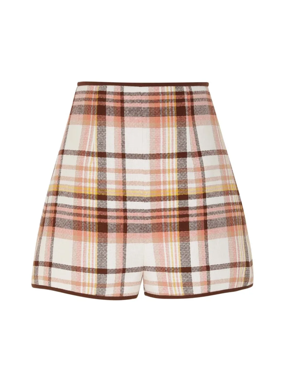 ZIMMERMANN Matchmaker Check Dance Short-Women Shorts & Pants