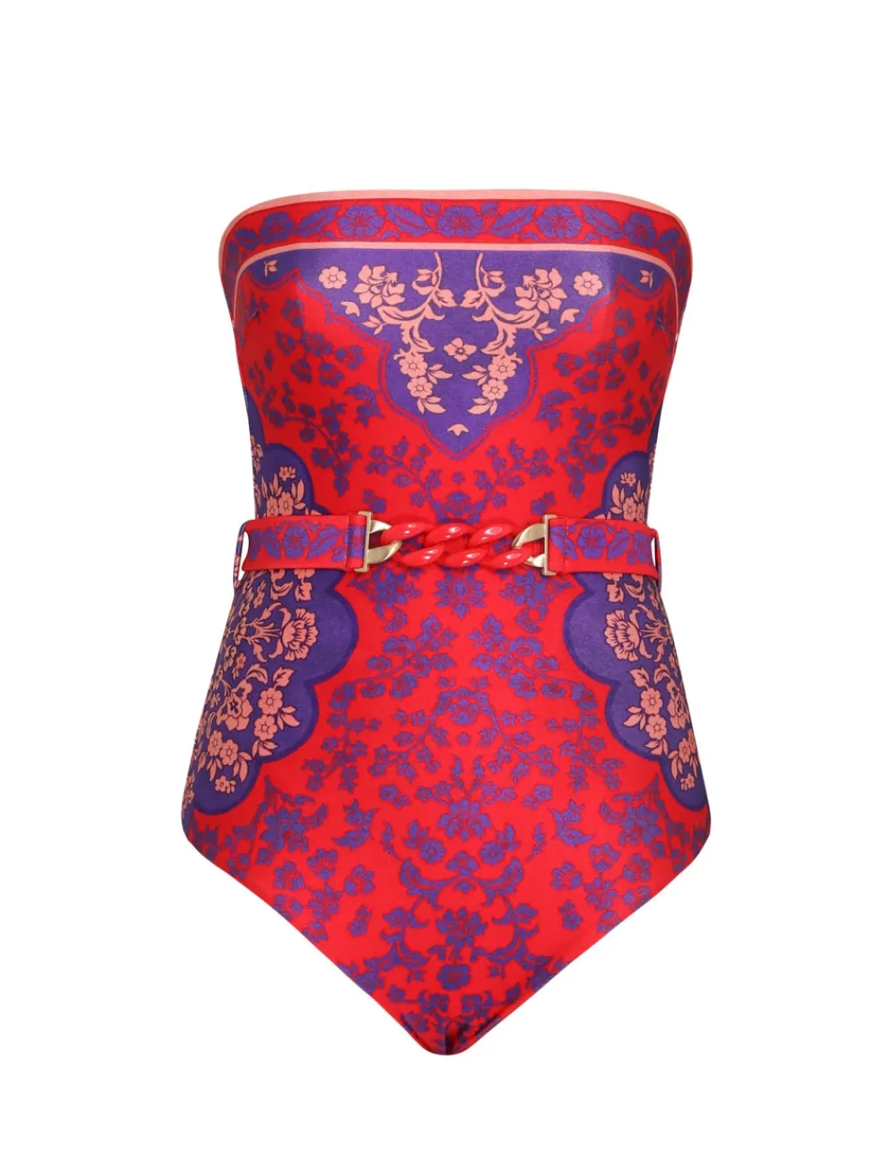 ZIMMERMANN Raie Chain Link Bandeau 1Pc-Women One Pieces