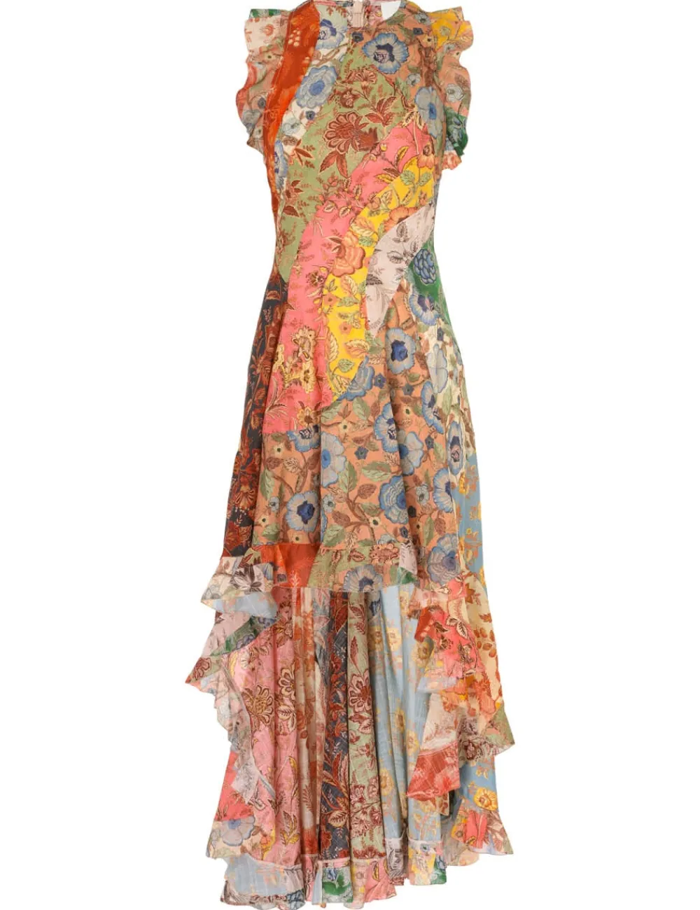 ZIMMERMANN Junie Racer Back Midi Dress-Women Dresses & Coverups