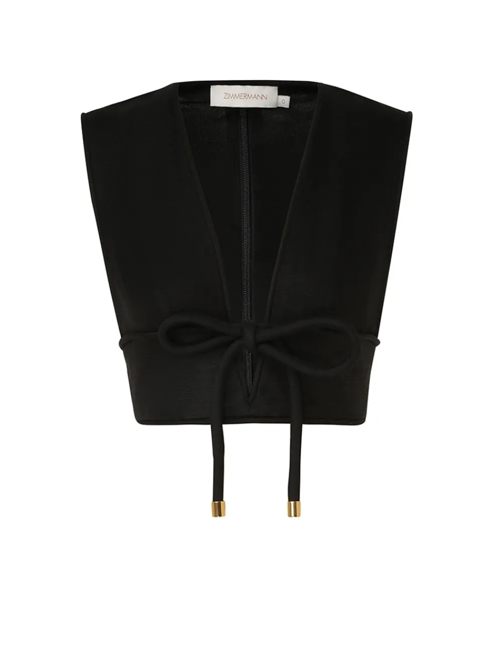 ZIMMERMANN Matchmaker Bow Bodice-Women Tops