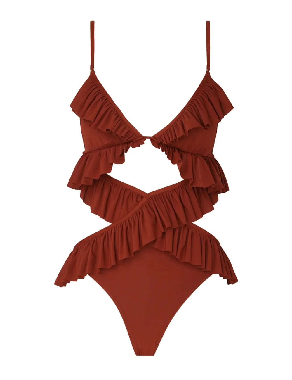 ZIMMERMANN Alight Gather Frill 1Pc-Women One Pieces