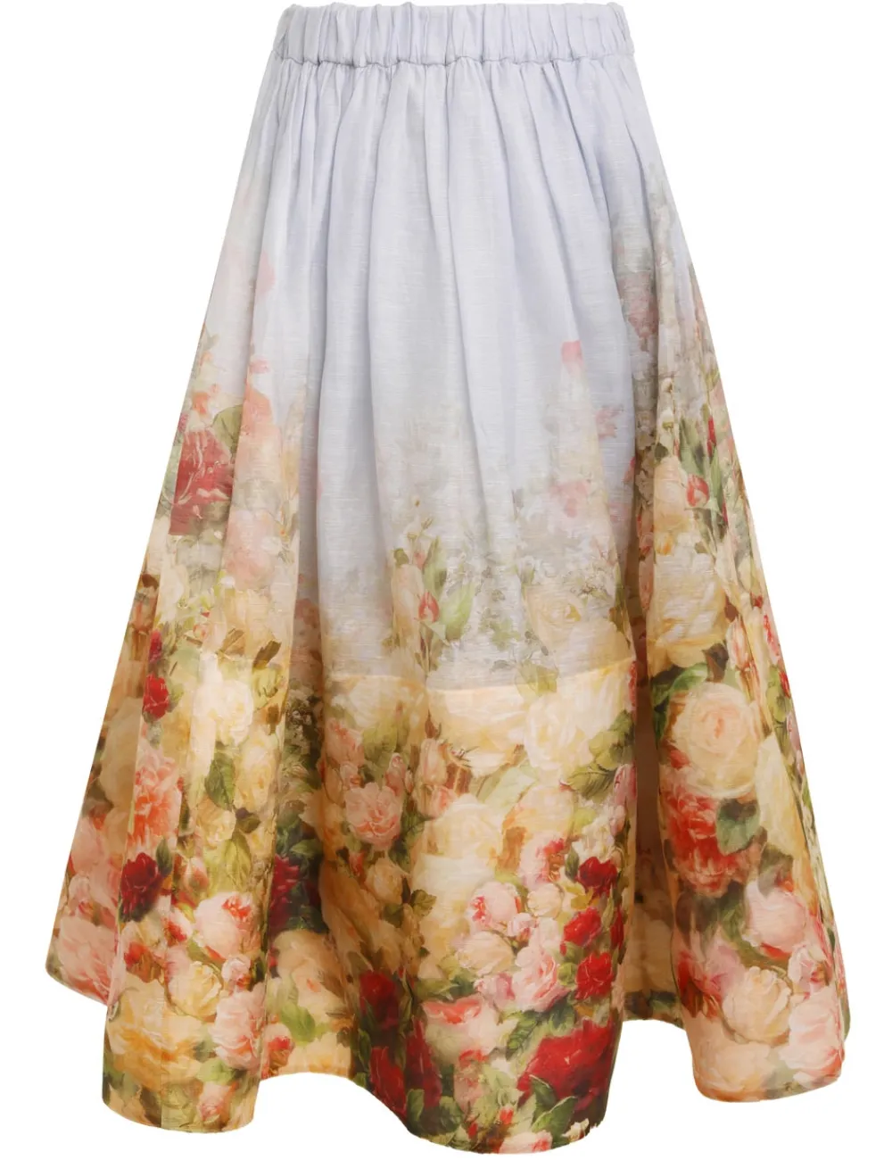 ZIMMERMANN Luminosity Midi Skirt-Women Clothing