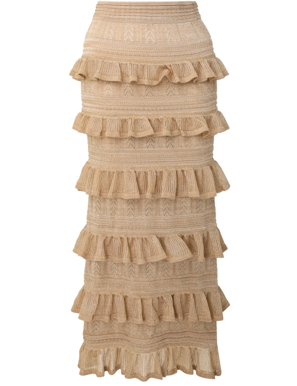 ZIMMERMANN Matchmaker Ruffle Skirt-Women Clothing