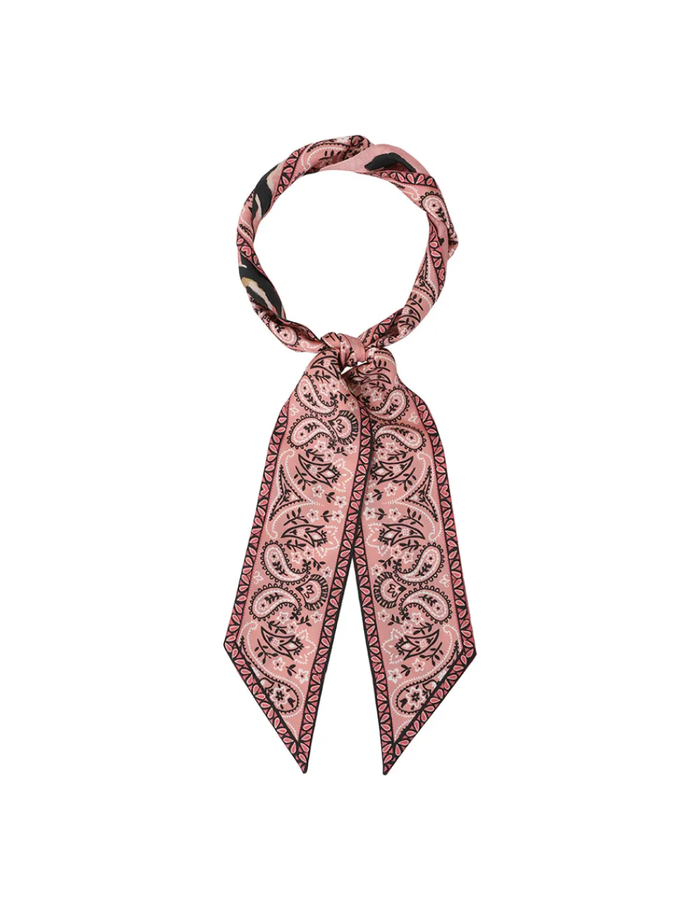ZIMMERMANN Printed Silk Ribbon Scarf-Women Accessories