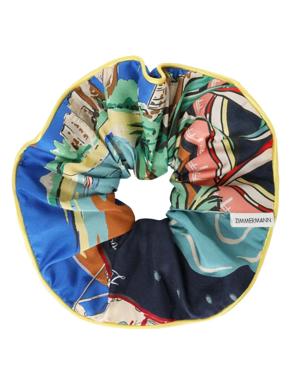 ZIMMERMANN Double Faced Silk Scrunchie-Women Hair Accessories