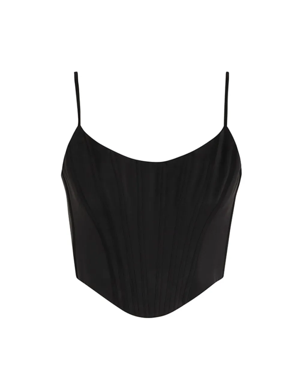ZIMMERMANN Silk Corset Top-Women Tops