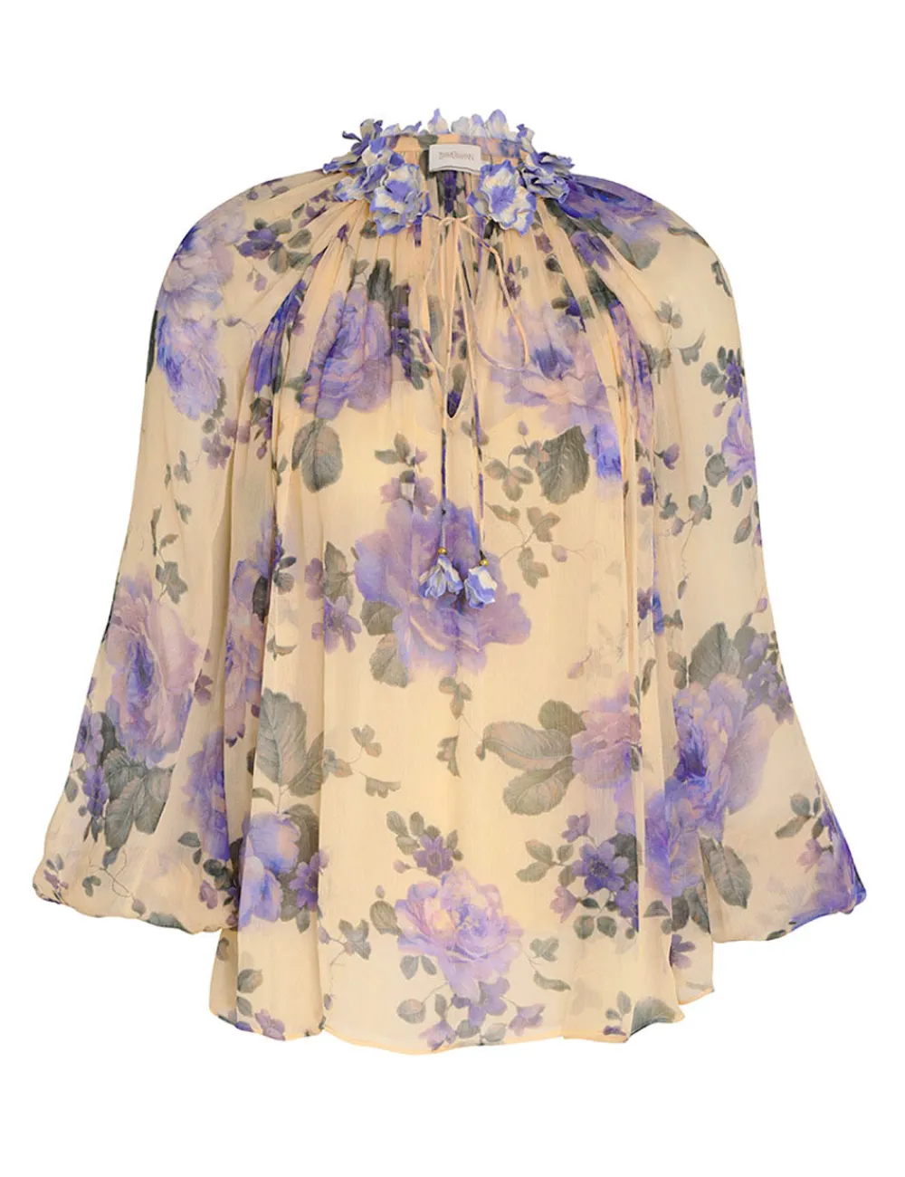 ZIMMERMANN Lyrical Billow Blouse-Women Tops
