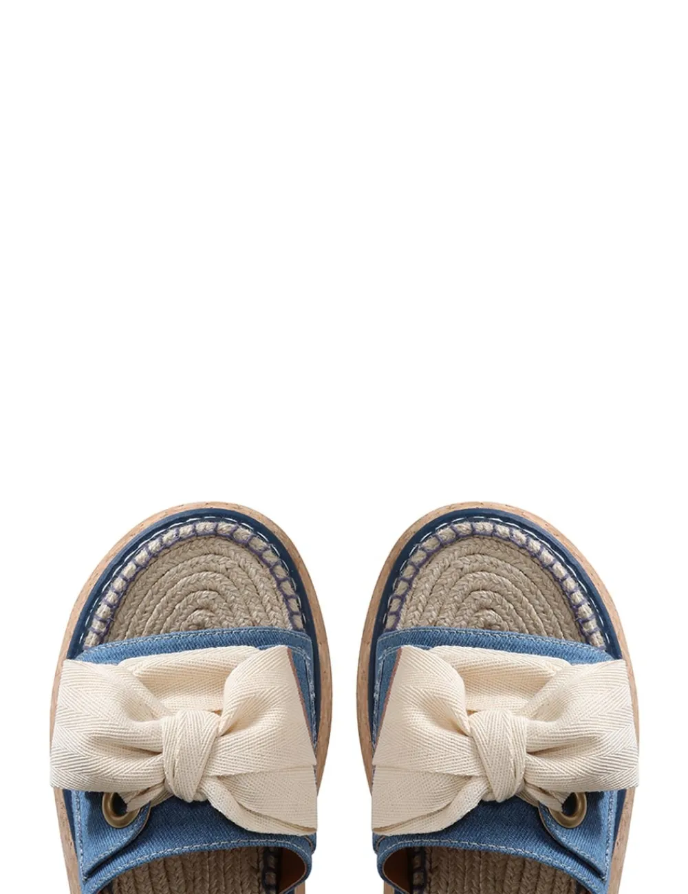 ZIMMERMANN Bow Flatform Espadrille-Women Accessories