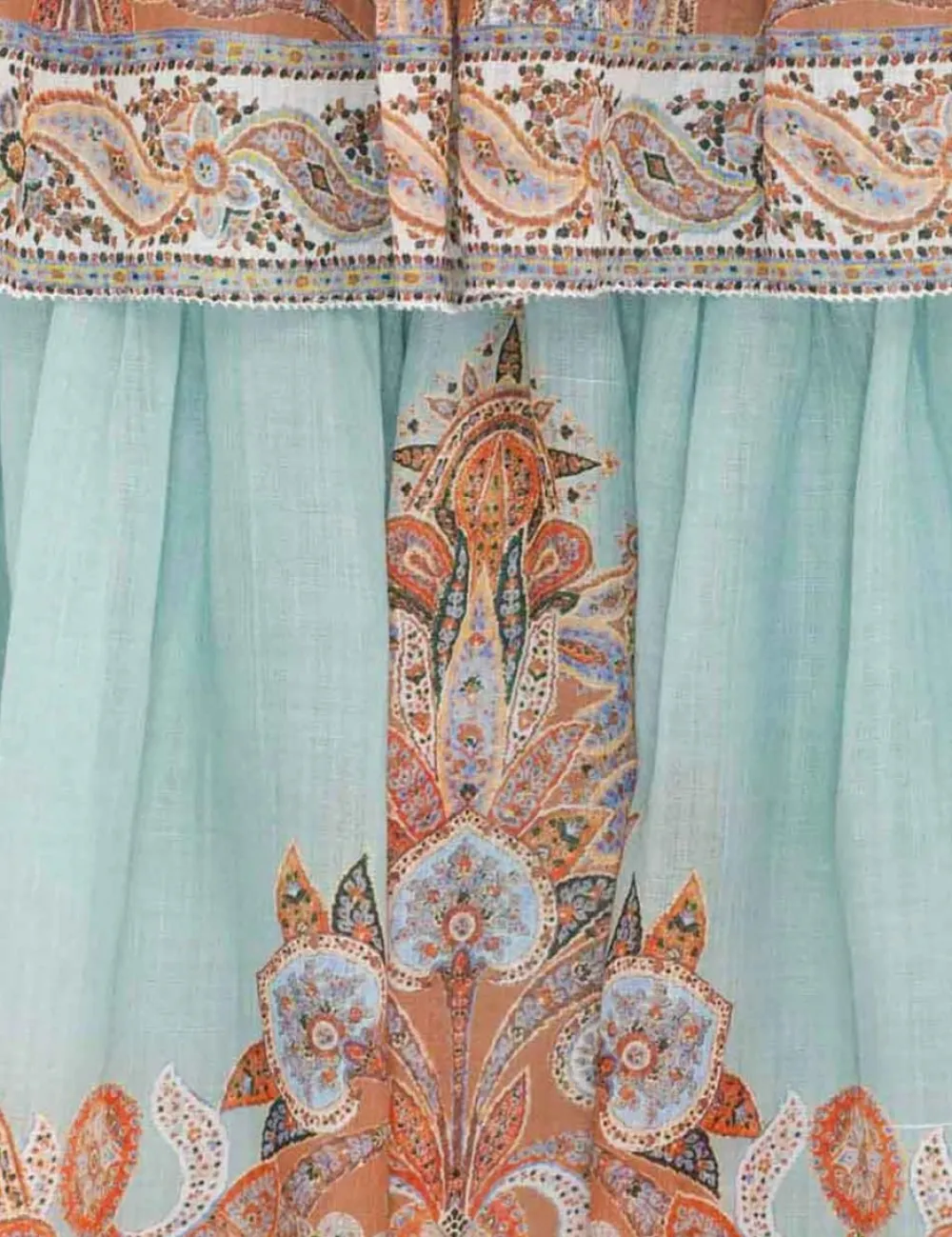 ZIMMERMANN Devi Tiered Skirt-Women Skirts