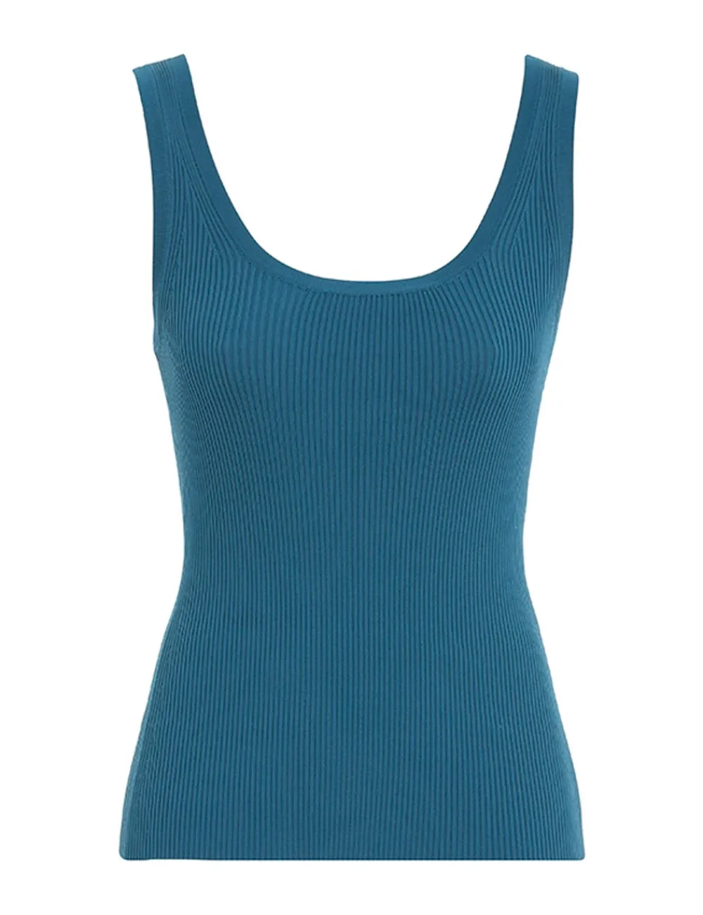 ZIMMERMANN Ginger Scoop Neck Tank-Women Knitwear