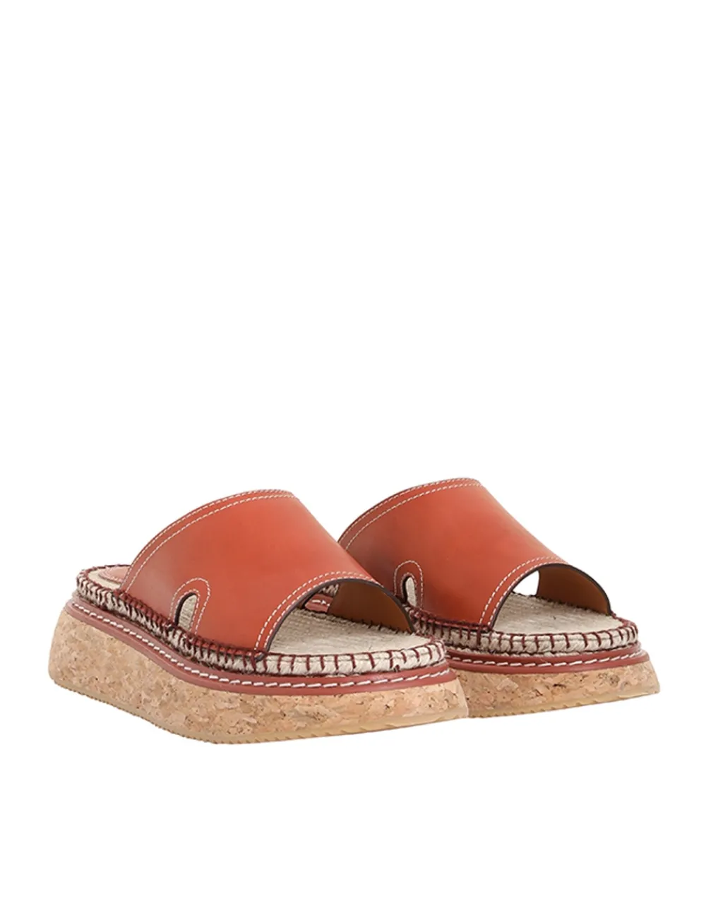 ZIMMERMANN Flatform Espadrille Slide-Women Shoes