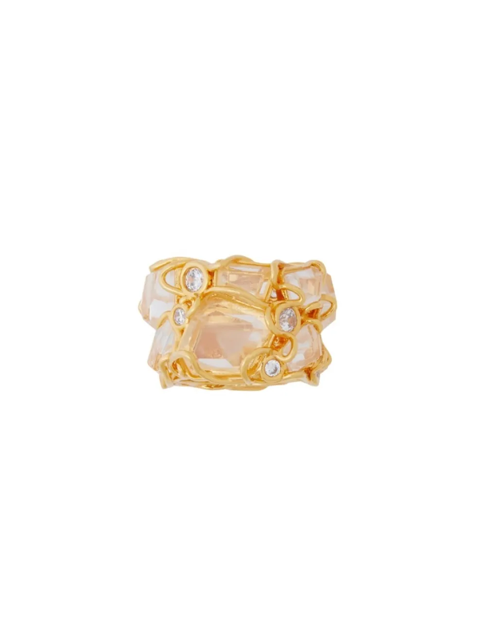 ZIMMERMANN Crystal Swirl Ring-Women Rings
