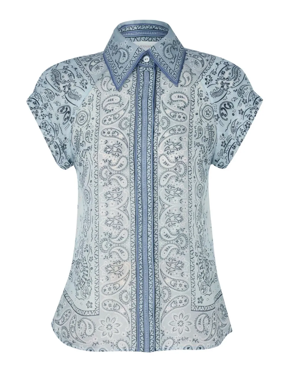 ZIMMERMANN Matchmaker Fitted Blouse-Women Tops