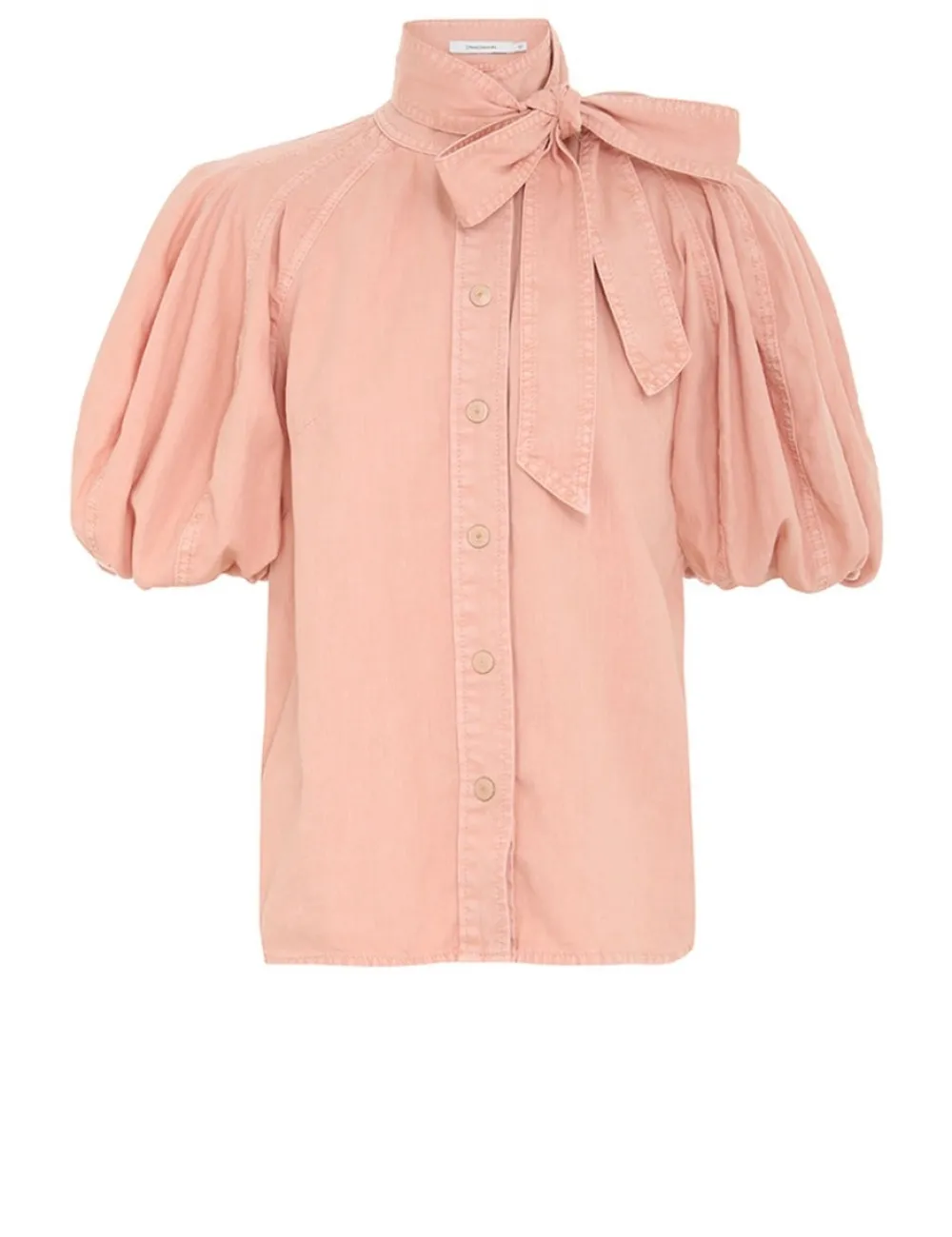 ZIMMERMANN Ginger Lantern Sleeve Shirt-Women Clothing