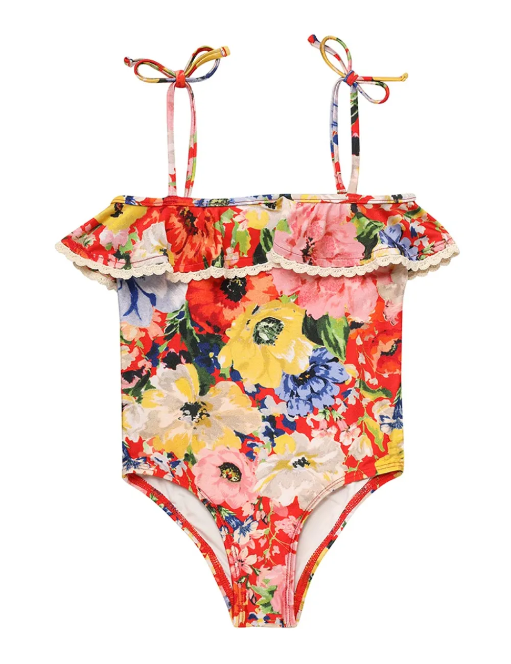 ZIMMERMANN Alight Trim Frill 1Pc-Women Swimwear