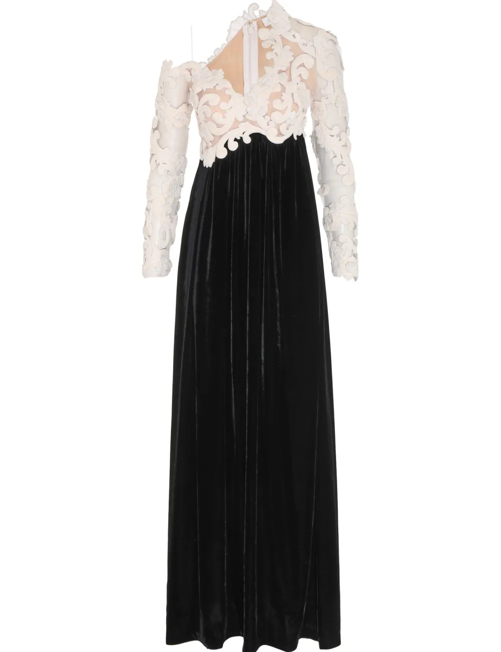 ZIMMERMANN Sensory Velvet Bodice Gown-Women Dresses