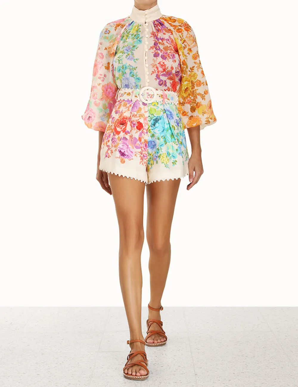 ZIMMERMANN Raie Billow Blouse-Women Tops