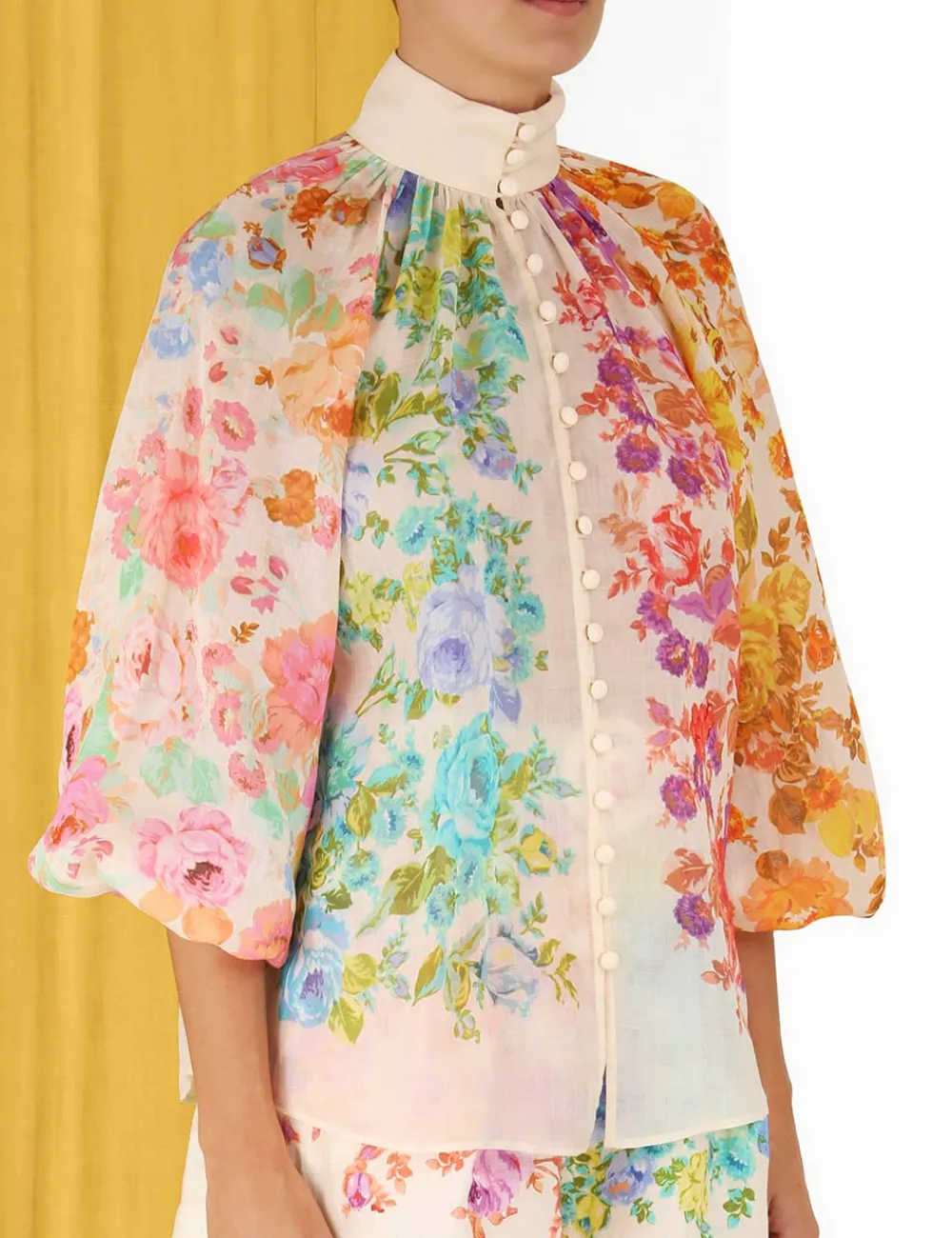 ZIMMERMANN Raie Billow Blouse-Women Tops