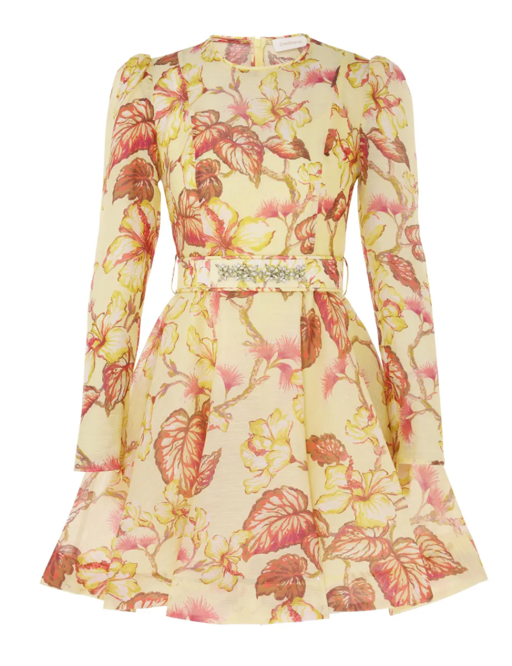 ZIMMERMANN Matchmaker Floral Mini Dress-Women In Focus