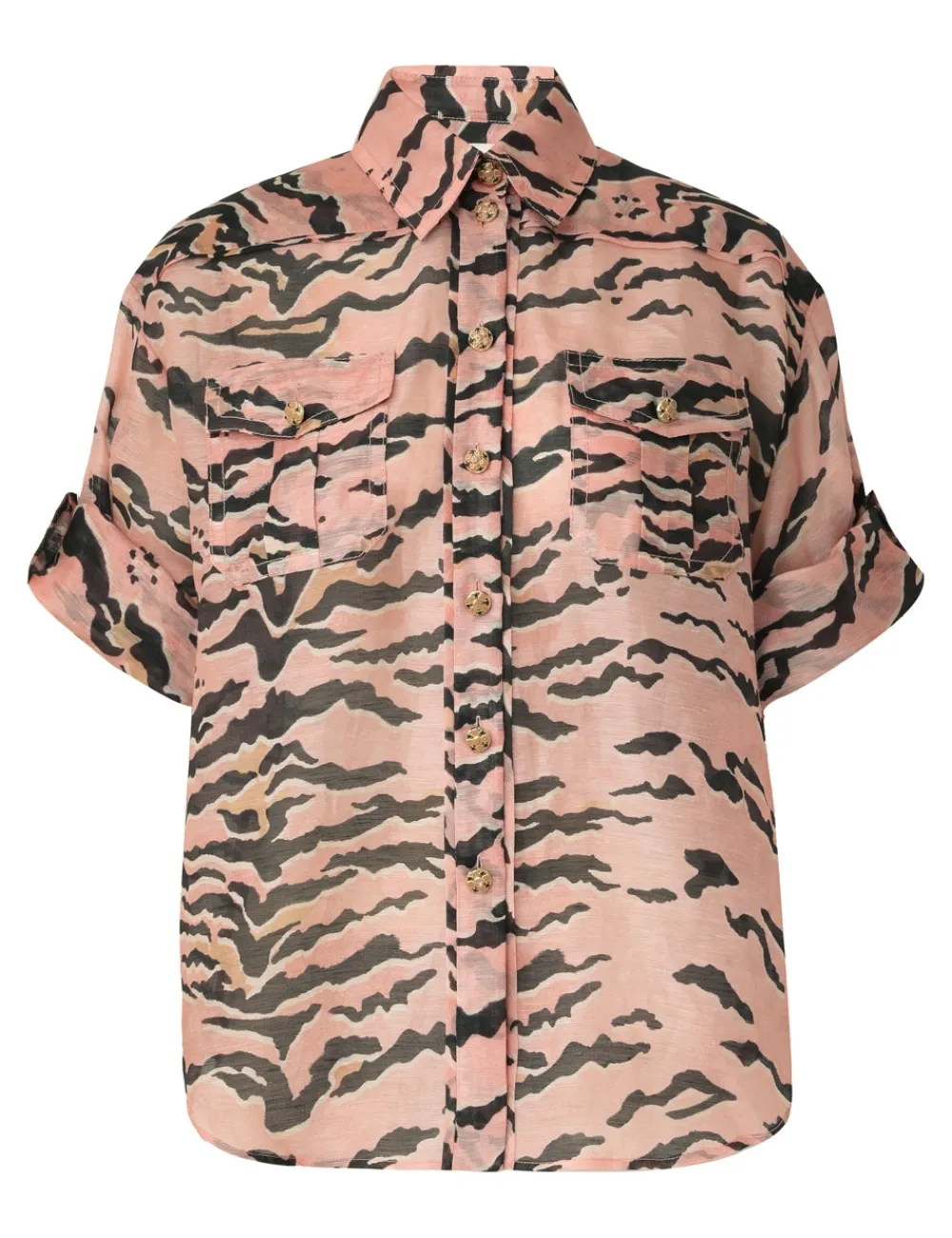 ZIMMERMANN Matchmaker Safari Shirt-Women Clothing