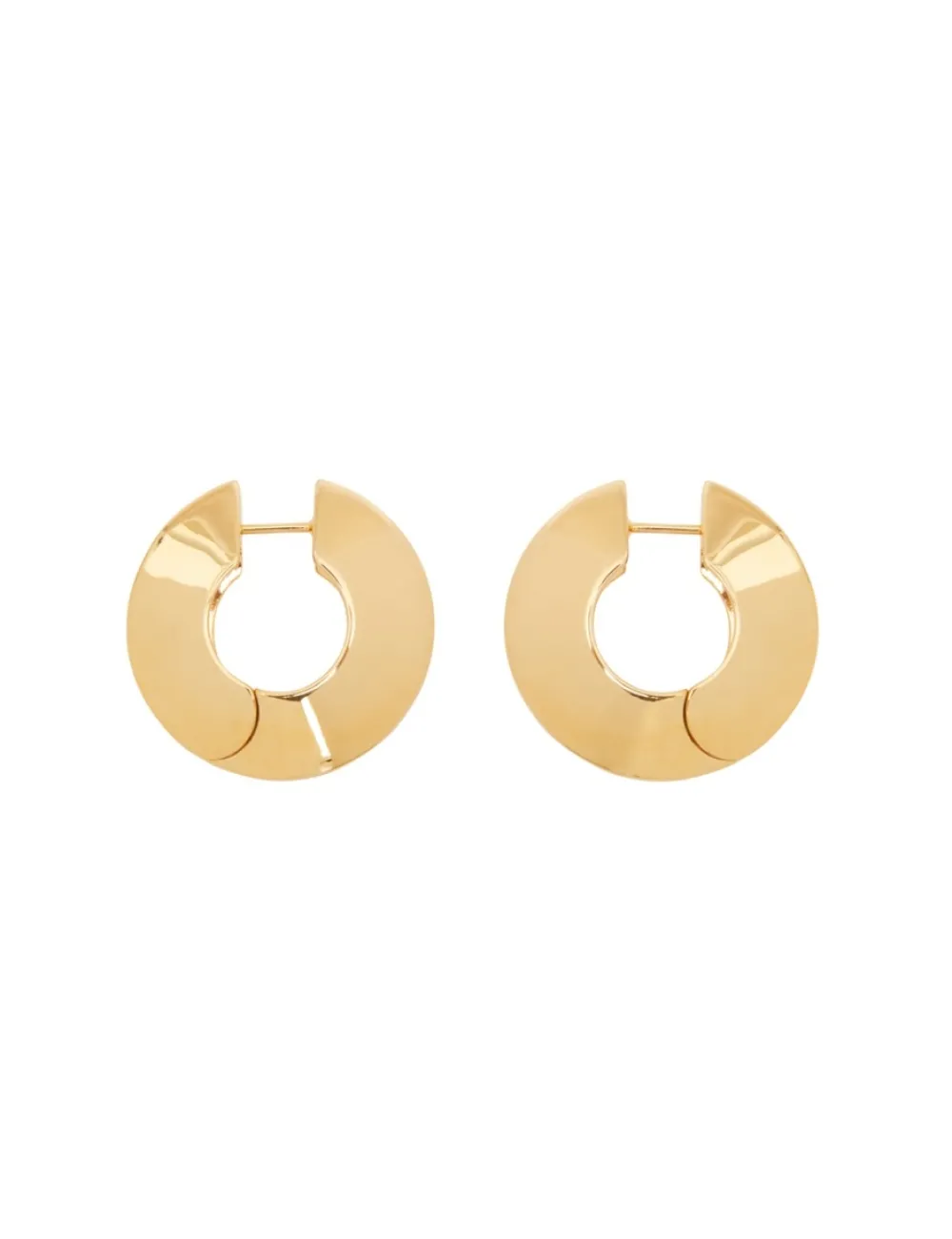 ZIMMERMANN Triangle Section Hoop Earrings-Women Earrings